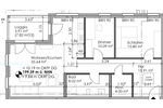 Dachgeschoßwohnung Gießen Anneröder Siedlung - 3 Zimmer, 93 m&sup2;, 1.354&euro; | Angebot:23727197