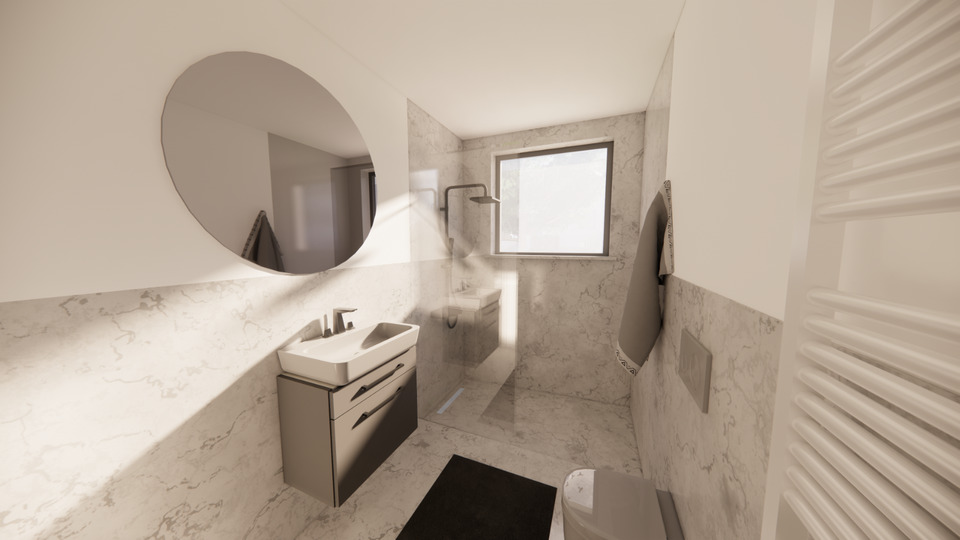 3. Exklusive Mietwohnung | Kernsanierung | Erstbezug | Modernes Wohndesign 3 zimmer