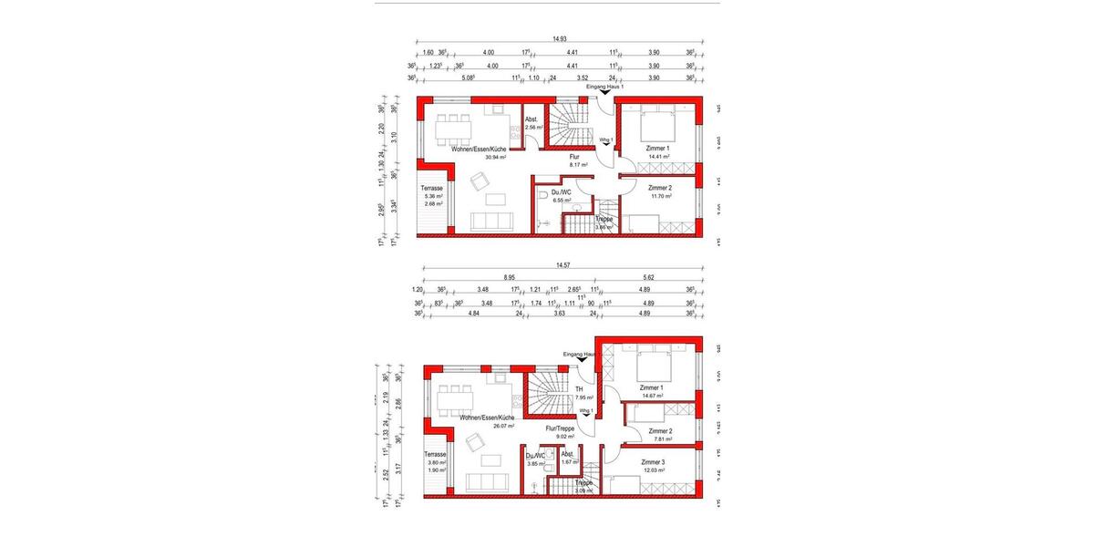 Etagenwohnung Möckmühl - 6.5 Zimmer, 145 m&sup2;, 1.900&euro; | Angebot:26701919