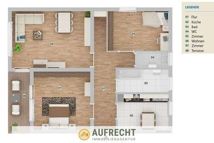 Wohnung zum Mieten in Dachau 1.145 € 78 m² 3 zimmer