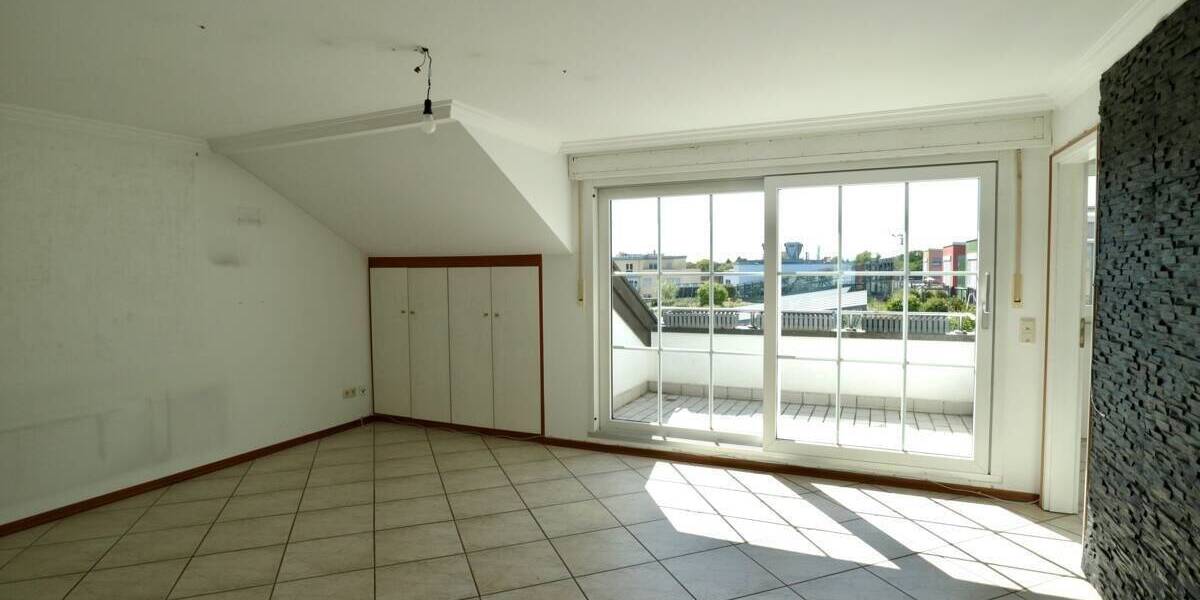 Dachgeschosswohnung mit Sonnenbalkon 3 zimmer