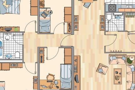 Wohnung Bonn Hardtberg - 5.5 Zimmer, 107 m&sup2;, 987&euro; | Angebot:26677814