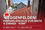 Einfamilienhaus Eggenfelden - 4 Zimmer, 109 m&sup2;, 960&euro; | Angebot:26139196