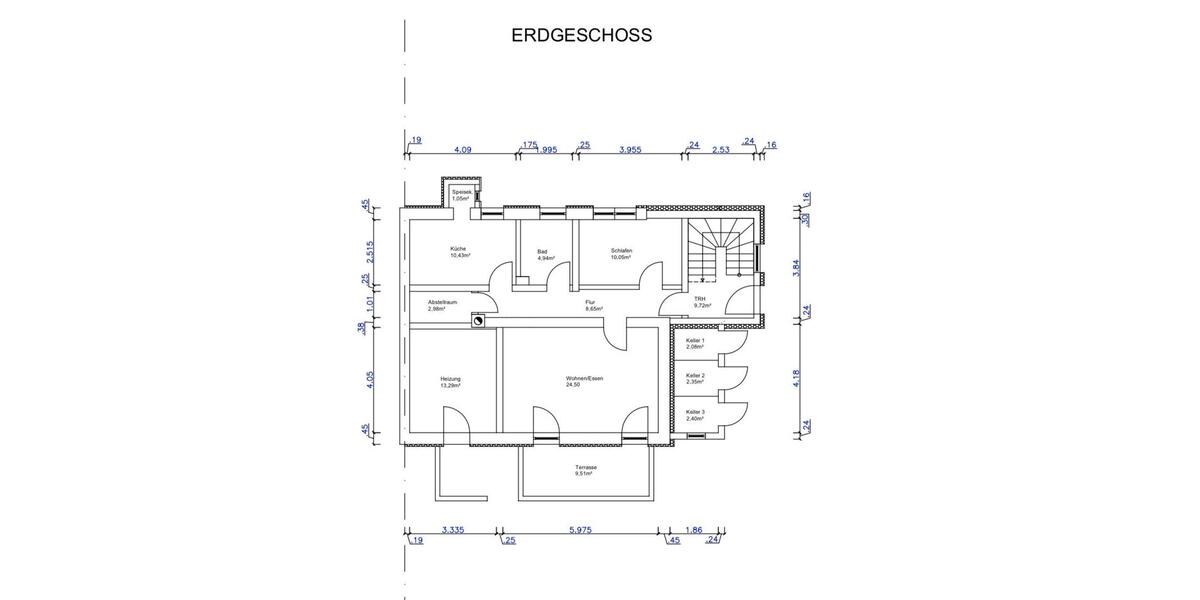 Erdgeschoßwohnung Aßlar - 2 Zimmer, 69 m&sup2;, 725&euro; | Angebot:26696972