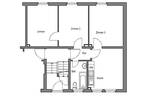 Etagenwohnung Bielefeld Innenstadt - 3 Zimmer, 57 m&sup2;, 376&euro; | Angebot:26659901