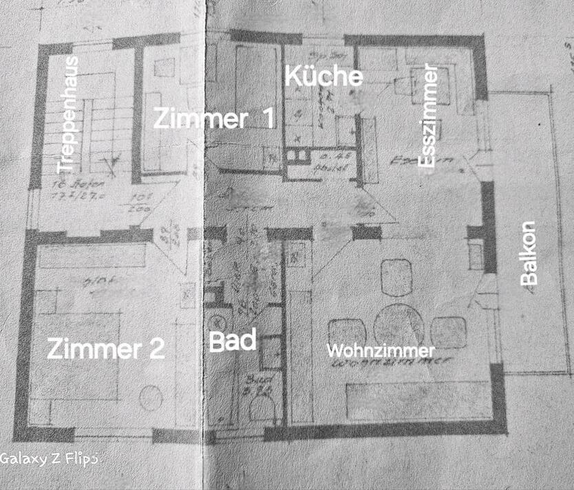 Helle 3 Zimmer Wohnung zu Vermieten