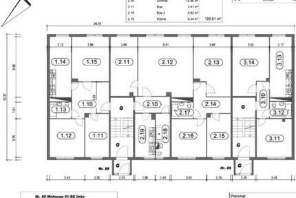 Wohnung Borrentin - 3 Zimmer, 67 m&sup2;, 335&euro; | Angebot:26507256