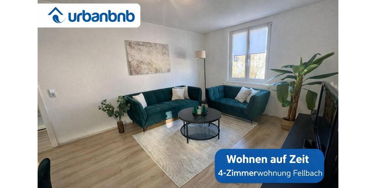 Wohnen auf Zeit Fellbach Oeffingen - 4 Zimmer, 82 m&sup2;, 2.120&euro; | Angebot:25325092