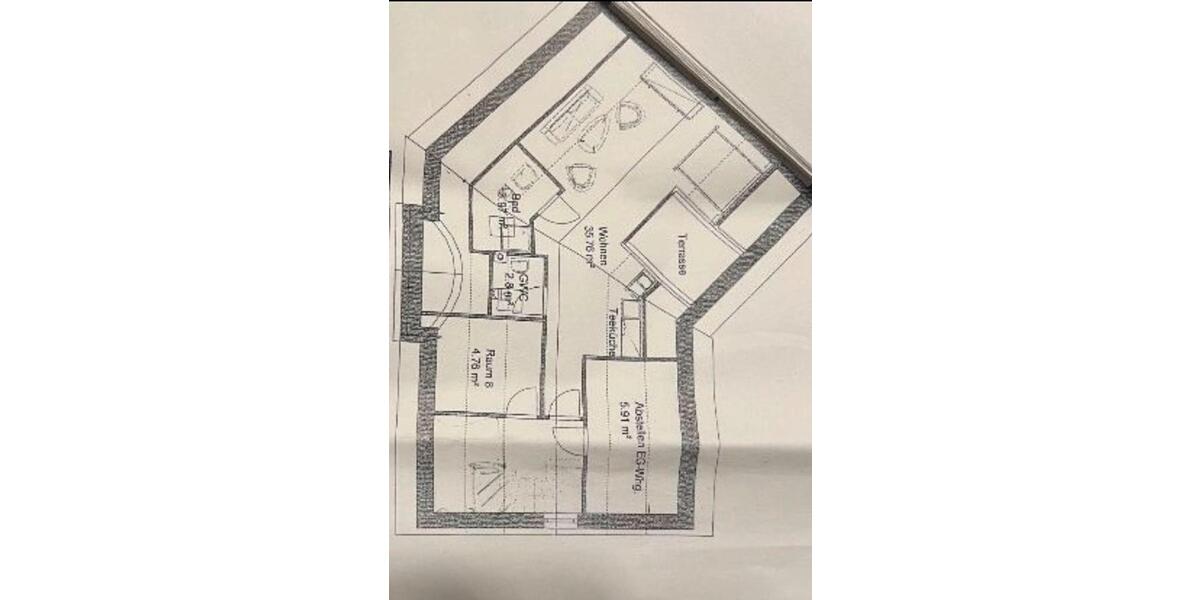 Dachgeschoßwohnung Lehrte - 2 Zimmer, 60 m&sup2;, 600&euro; | Angebot:26689005