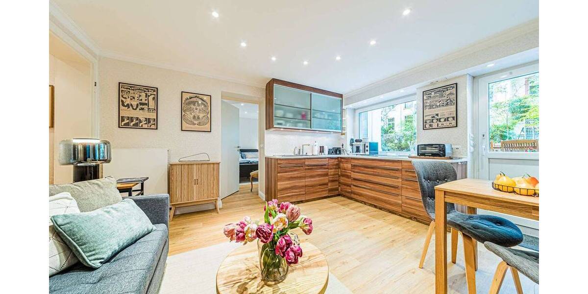 Etagenwohnung Frankfurt am Main Sachsenhausen - 2 Zimmer, 45 m&sup2;, 1.690&euro; | Angebot:26127407