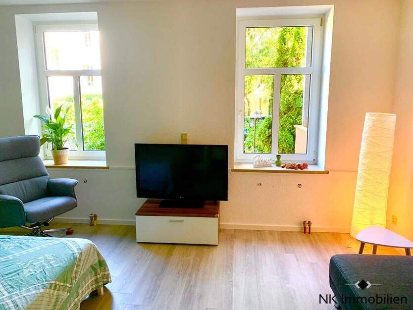 ++ möblierte 1-Raum-Wohnung - mit Balkon & Einbauküche - ruhig & mittendrin in Leipzig-Connewitz ++ 1 zimmer
