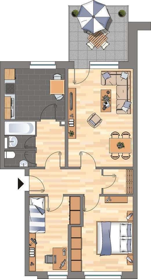 Neustart in Sicht? Diese Wohnung wird bald frei! zimmer