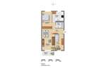 3-Raum-Wohnung mit Balkon
