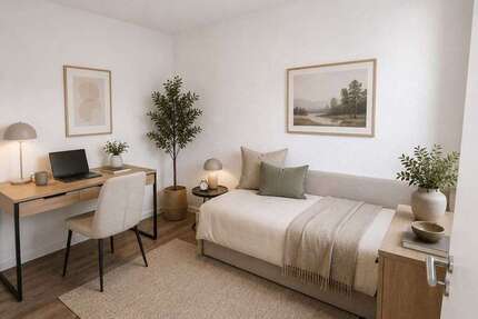 Wohnung Marburg Biegenviertel - 1 Zimmer, 44 m&sup2;, 595&euro; | Angebot:27459584