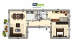 Etagenwohnung Gotha Gotha West - 3 Zimmer, 59 m&sup2;, 360&euro; | Angebot:26834094