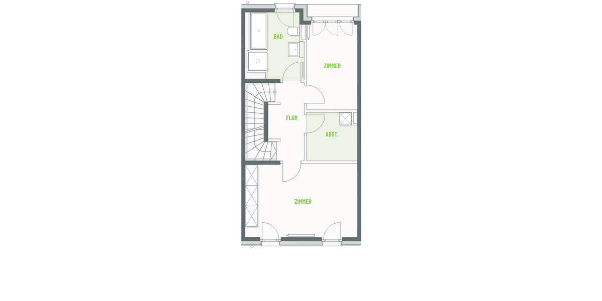 Maisonettenwohnung Osnabrück Hafen - 5 Zimmer, 148 m&sup2;, 1.635&euro; | Angebot:25547958