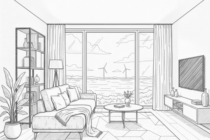 Exklusives Wohnen auf Zeit: Frisch renovierte Maisonette-Wohnung in Südbrookmerland 4 zimmer