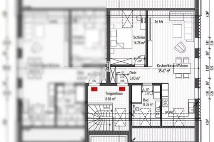 Wohnung Mettendorf - 2 Zimmer, 63 m&sup2;, 469&euro; | Angebot:24892963