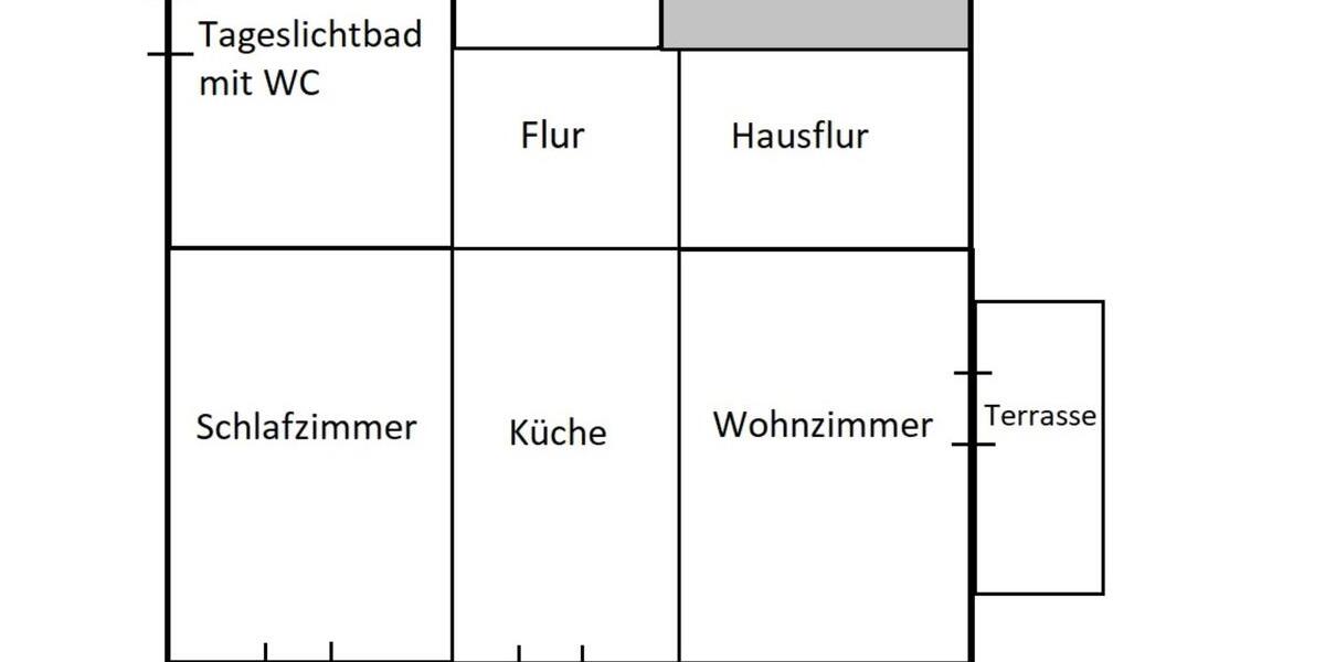 Erdgeschoßwohnung Pirna - 2 Zimmer, 55 m&sup2;, 450&euro; | Angebot:22941451