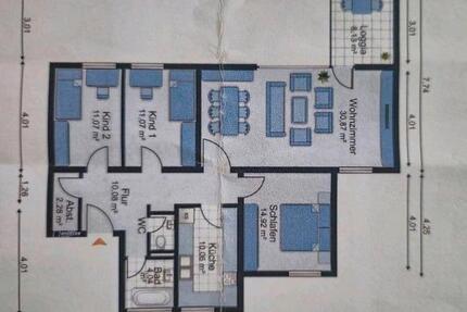 Wohnung Coburg - 4 Zimmer, 98 m&sup2;, 950&euro; | Angebot:25043759