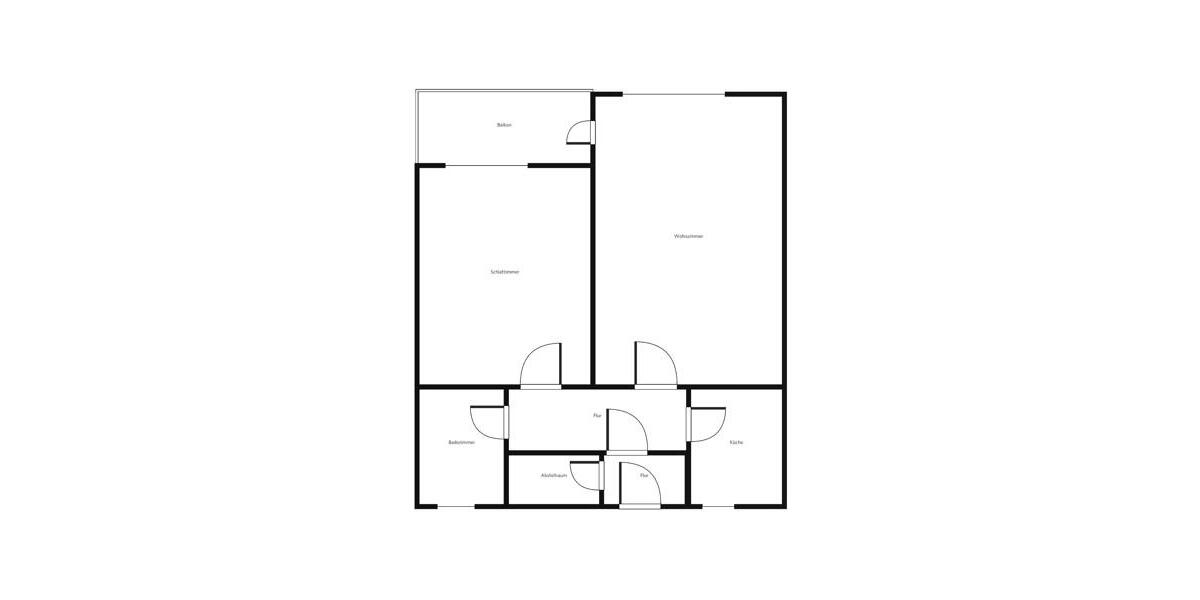 Etagenwohnung Braunschweig Heidberg-Melverode - 2 Zimmer, 55 m&sup2;, 553&euro; | Angebot:26297118