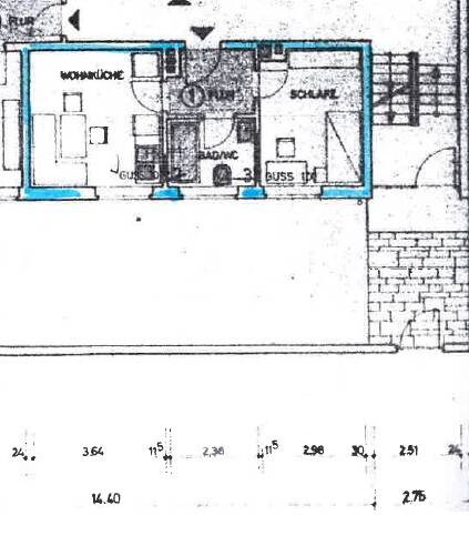 Etagenwohnung Weiden in der Oberpfalz Weiden - 1 Zimmer, 34 m&sup2;, 320&euro; | Angebot:26751077
