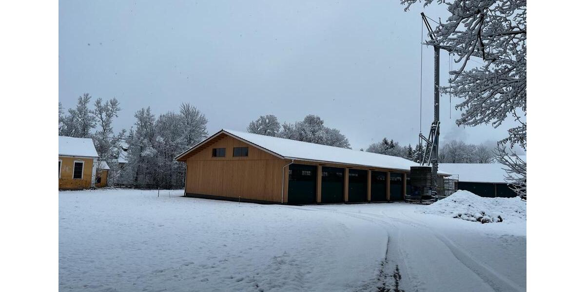 Gewerbehalle Lager Warm Halle Werksatt zimmer