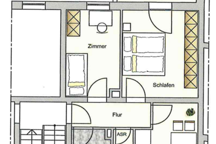 Wohnung Sankt Georgen im Schwarzwald Winterberg - 3 Zimmer, 52 m&sup2;, 450&euro; | Angebot:26189662