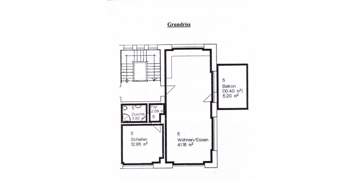 Etagenwohnung Pforzheim Nordstadt - 2 Zimmer, 65 m&sup2;, 630&euro; | Angebot:26819962