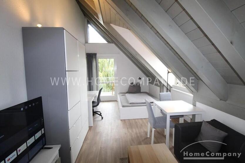 MöbliertFurnished 1-Zimmer Apartment mit Balkon in Dresden-Plauen