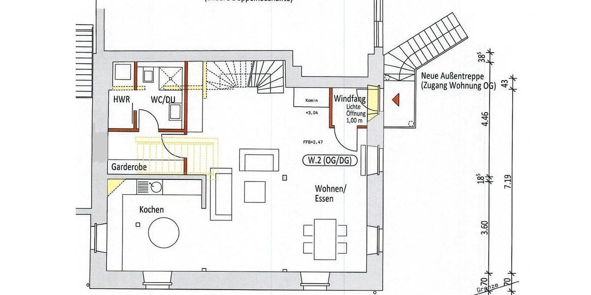 Maisonettenwohnung Kirchzarten - 5 Zimmer, 134 m&sup2;, 1.820&euro; | Angebot:26253162