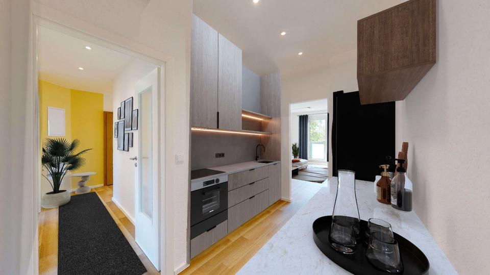 Etagenwohnung Reichenbach im Vogtland - 4 Zimmer, 69 m&sup2;, 320&euro; | Angebot:25989858