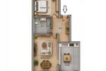 Etagenwohnung Sehmatal - 2 Zimmer, 57 m&sup2;, 285&euro; | Angebot:26338031