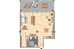 1-Zimmer-Wohnung in Bremen Woltmershausen zimmer
