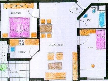 Schöne 3-Zi.-Whg. mit Terrasse + EBK in Bietigheim-Bissingen 3 zimmer