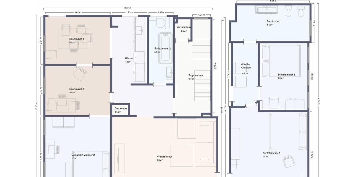 Etagenwohnung Lohr am Main - 7 Zimmer, 150 m&sup2;, 1.350&euro; | Angebot:25964311