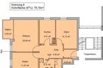 Etagenwohnung Sulzbach-Rosenberg Rosenberg - 3 Zimmer, 76 m&sup2;, 650&euro; | Angebot:26504068