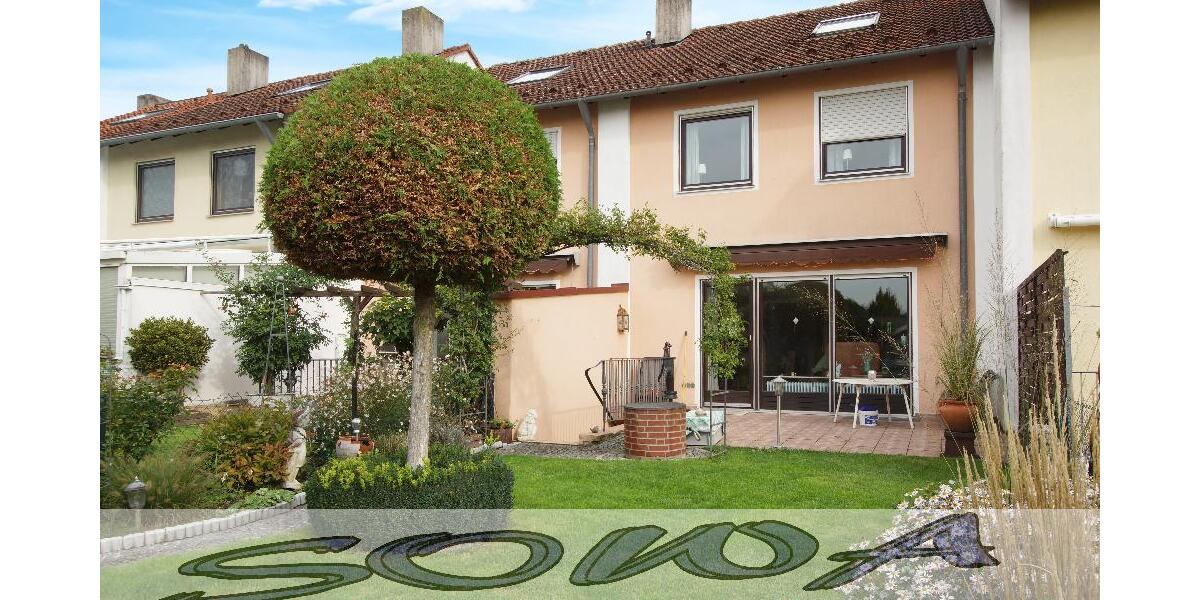 Familienfreundliches Reihenmittelhaus mit Garten und Terrasse in Neuburg zu vermieten - Ein Objekt von Ihrem Immobilienpartner SOWA Immobilien und Finanzen - Reihenhaus Neuburg | Angebot:26785918