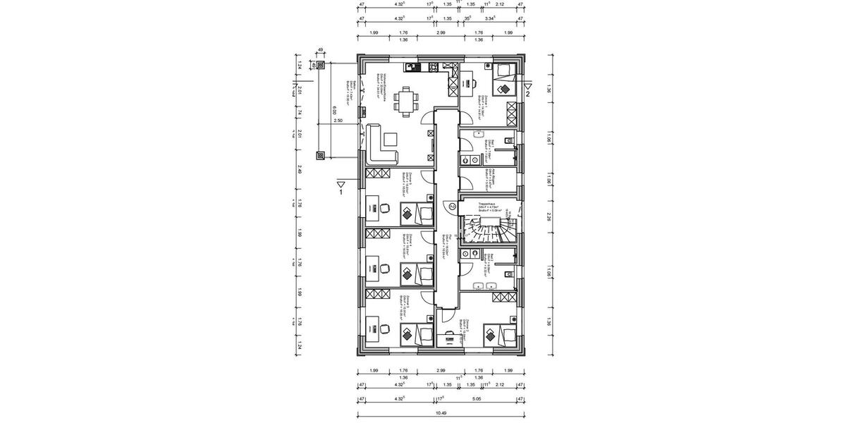 Wohnen auf Zeit Oldenburg Ziegelhof - 1 Zimmer, 15 m&sup2;, 480&euro; | Angebot:26650867