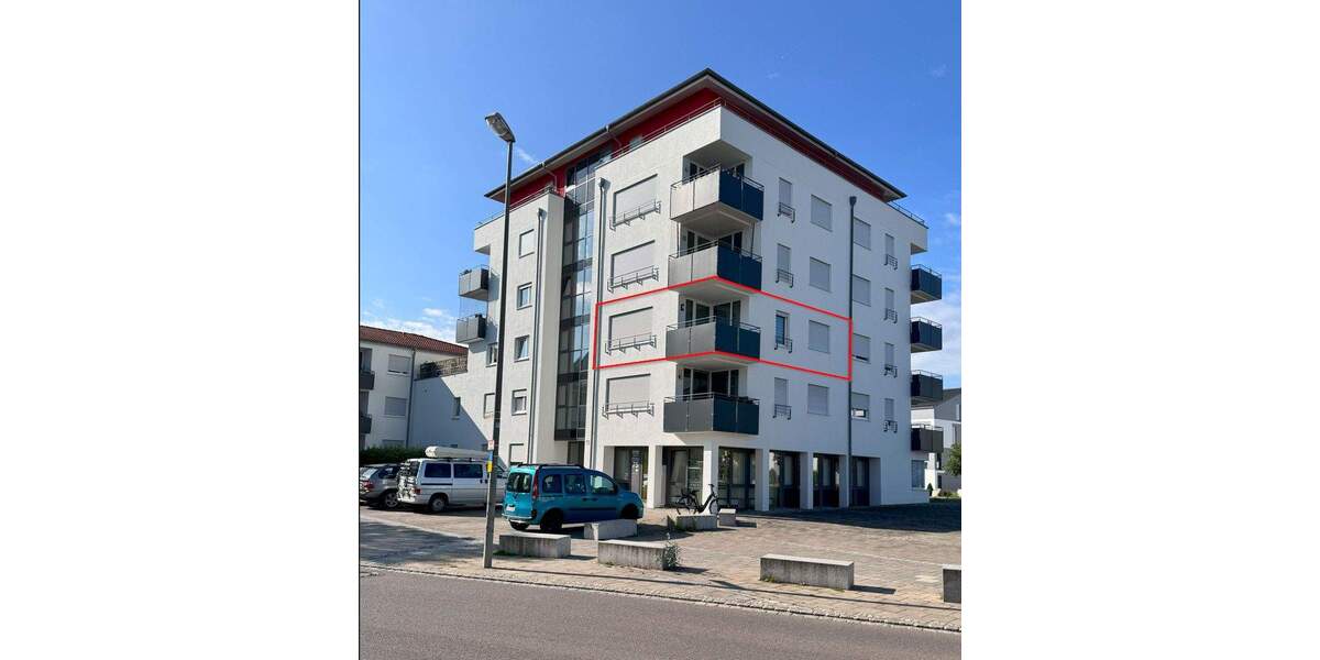 Helle 2-Zimmer-Wohnung mit Balkon in Augsburg-Göggingen - möbliert, gute Anbindung & grünes Umfeld 2 zimmer