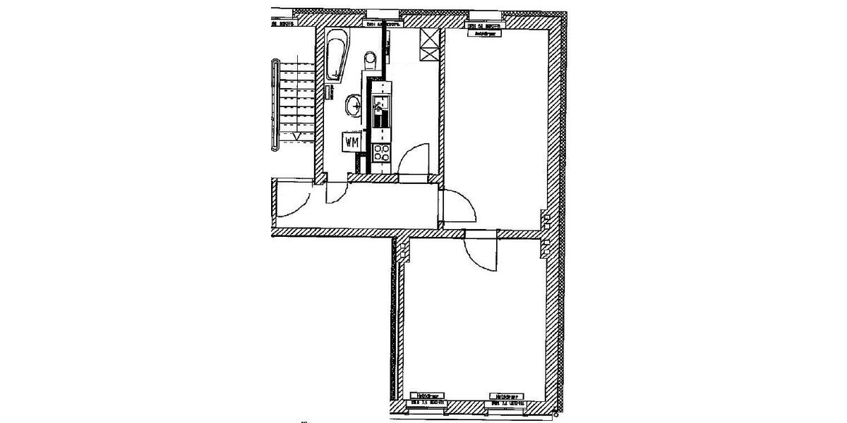 Etagenwohnung Potsdam Potsdam West - 2 Zimmer, 62 m&sup2;, 1.079&euro; | Angebot:26481051
