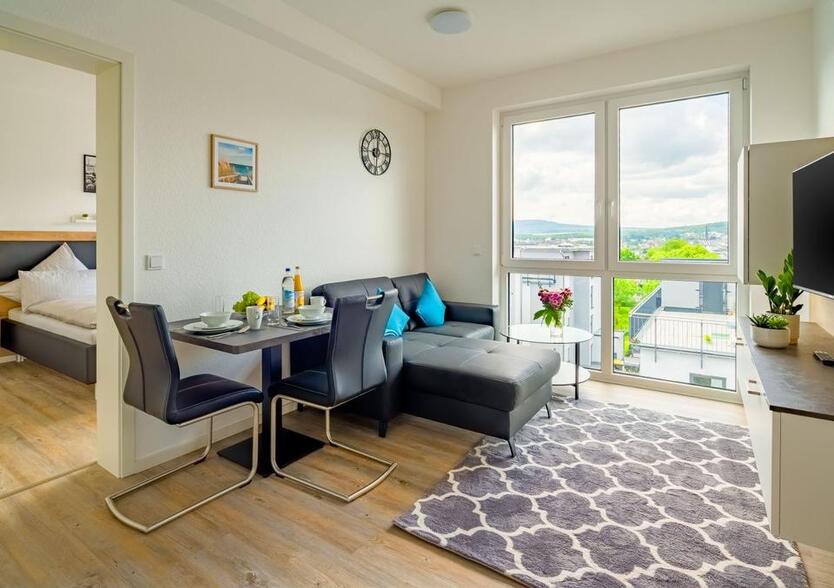 Modernes 1-Zimmer-Apartment, voll ausgestattet, zentral in Raunheim