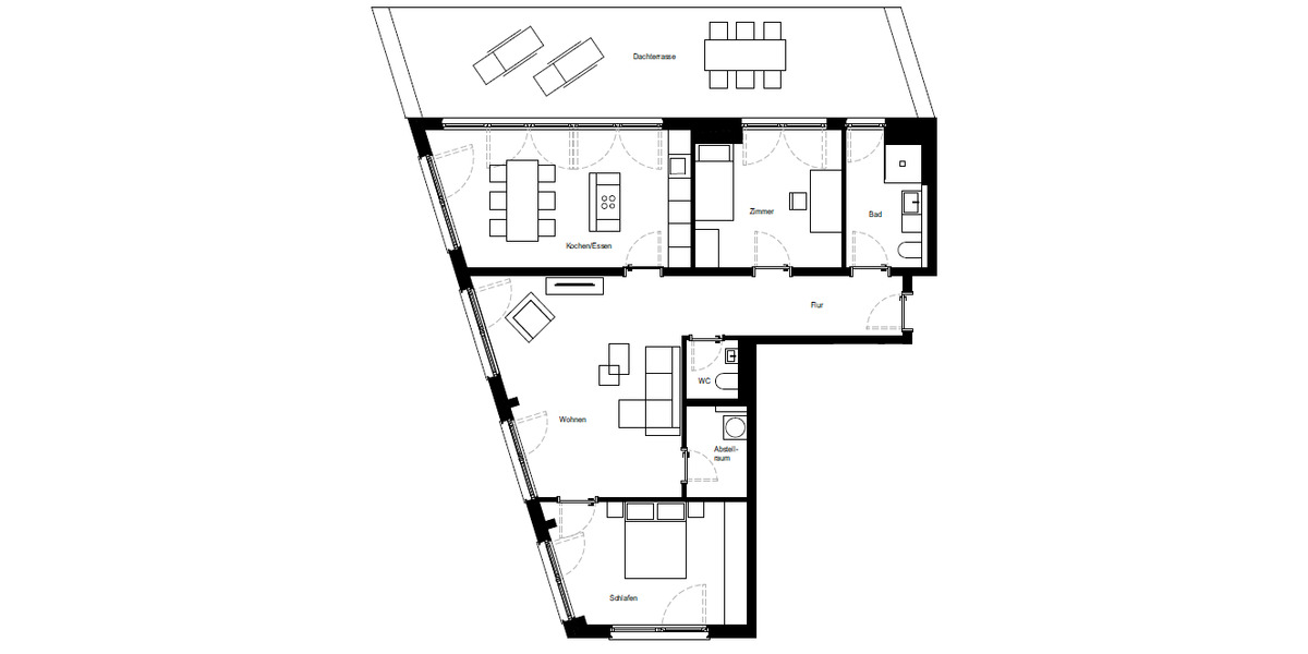 Einfamilienhaus Mannheim Käfertal - 3.5 Zimmer, 116 m&sup2;, 1.595&euro; | Angebot:25362228