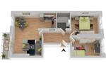 Etagenwohnung Aue-Bad Schlema Bad Schlema - 3 Zimmer, 58 m&sup2;, 303&euro; | Angebot:26295100