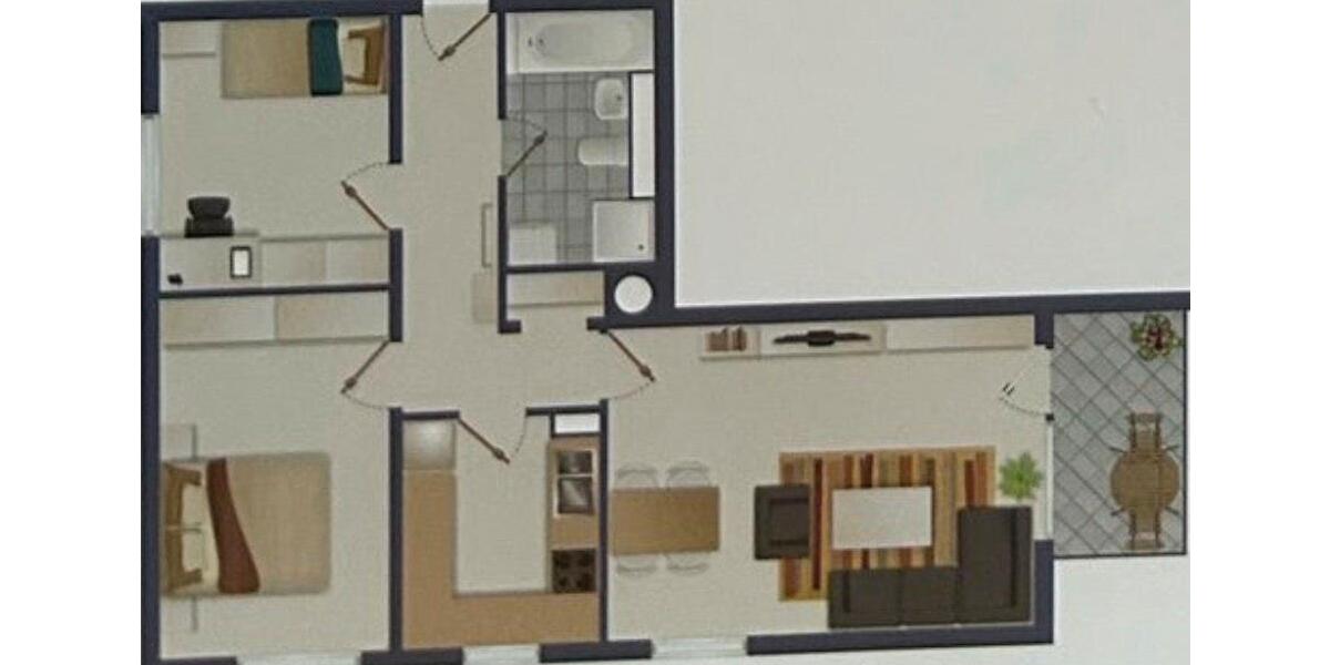 Etagenwohnung Eschborn - 1 Zimmer, 20 m&sup2;, 750&euro; | Angebot:25376336