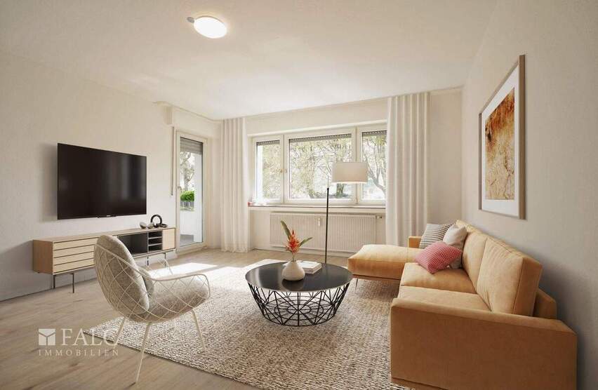 Schöne, helle, gut geschnittene 3-Zimmer Wohnung mit Balkon! 3 zimmer