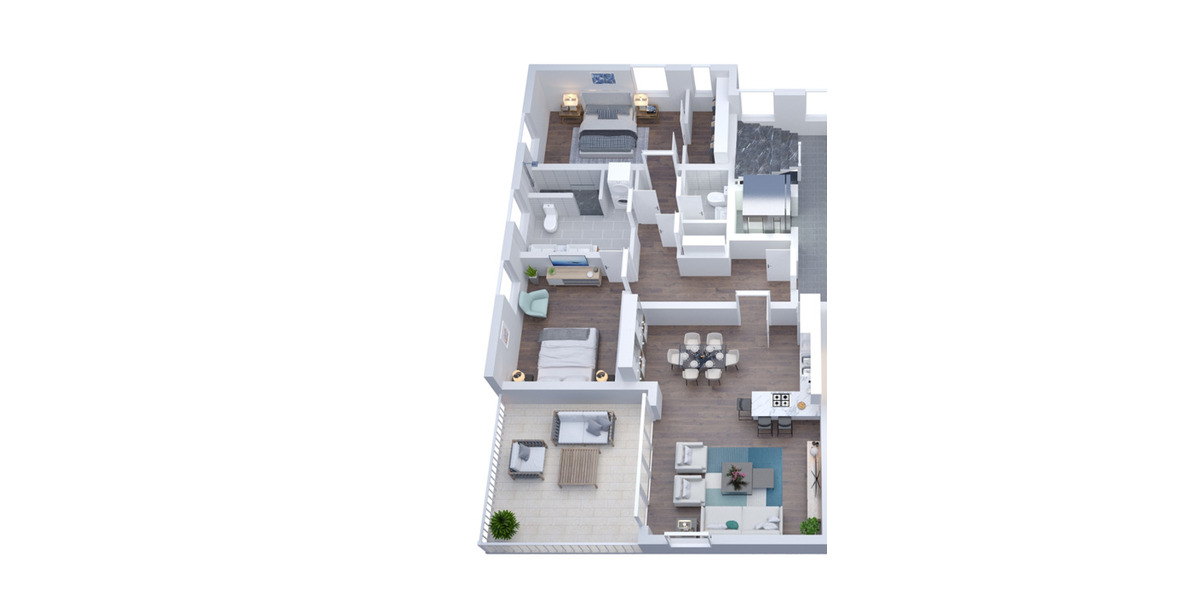 Etagenwohnung Neu-Anspach Anspach - 3 Zimmer, 99 m&sup2;, 1.290&euro; | Angebot:26236237