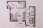 Etagenwohnung Hattenhofen - 2 Zimmer, 60 m&sup2;, 600&euro; | Angebot:26692329