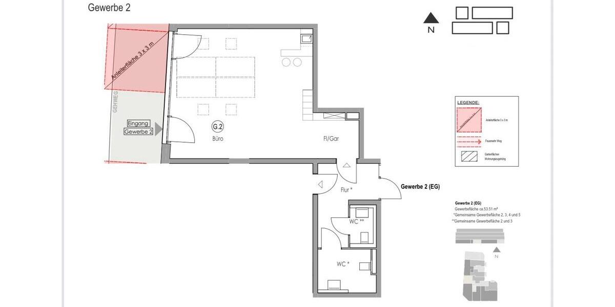 Gewerbeobjekt Heilbronn Kernstadt - 839&euro; | Angebot:26227036