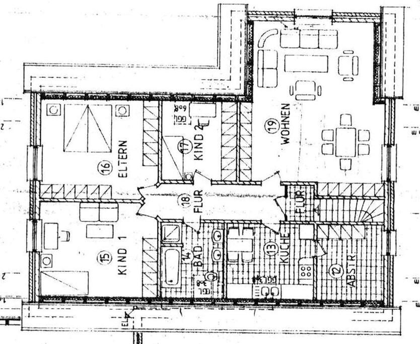 4,5 Zimmer Wohnung Achtrup